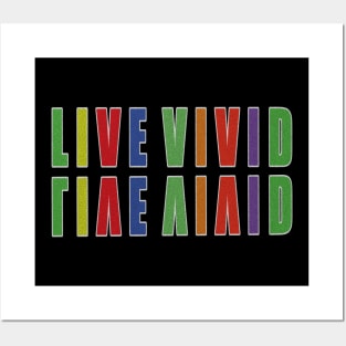 live Vivid Posters and Art